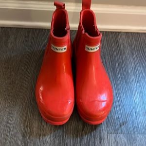 Hunter rain boots